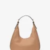 Nolita Kleine Hobo-Schultertasche aus gekrispeltem Leder