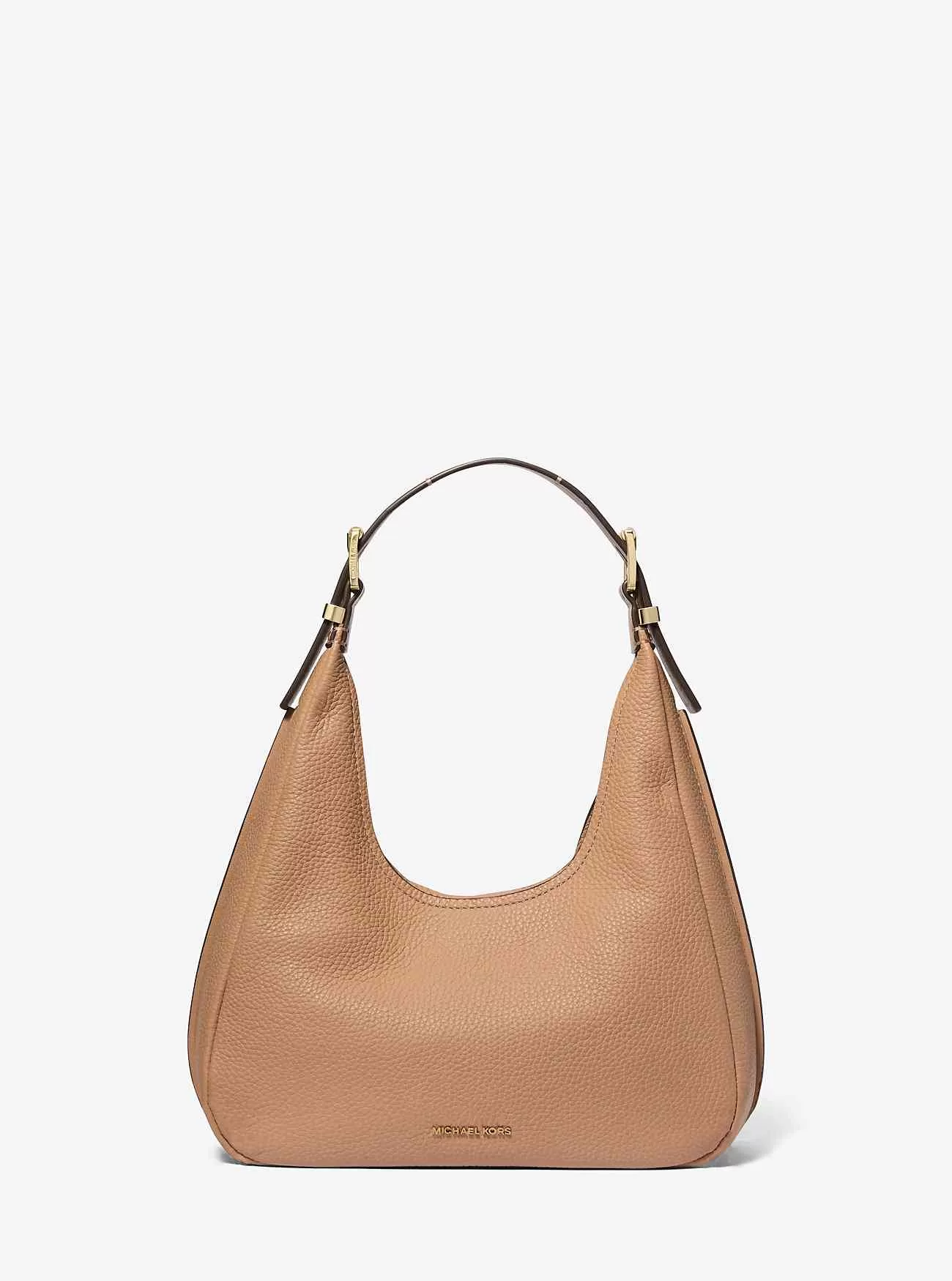 Nolita Kleine Hobo-Schultertasche aus gekrispeltem Leder