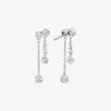 Ohrhänger mit Lünette aus Sterlingsilber mit Edelmetallbeschichtung