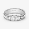 Pavé-Ring aus Sterlingsilber mit Edelmetallbeschichtung Pavé-Ring aus Sterlingsilber mit Edelmetallbeschichtung
