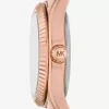 Petite Lexington Pavé Roségoldfarbene Uhr Petite Lexington Pavé Roségoldfarbene Uhr