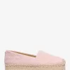 Plateau-Espadrille aus Denim mit Lynn-Logoprägung Plateau-Espadrille aus Denim mit Lynn-Logoprägung