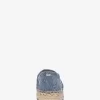 Plateau-Espadrille aus Denim mit Lynn-Logoprägung Plateau-Espadrille aus Denim mit Lynn-Logoprägung