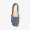 Plateau-Espadrille aus Denim mit Lynn-Logoprägung Plateau-Espadrille aus Denim mit Lynn-Logoprägung