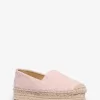 Plateau-Espadrille aus Denim mit Lynn-Logoprägung Plateau-Espadrille aus Denim mit Lynn-Logoprägung
