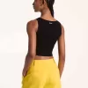 Plissee-Shorts aus Krepp Plissee-Shorts aus Krepp