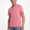 Poloshirt aus Baumwolle mit aufgesticktem Logo Poloshirt aus Baumwolle mit aufgesticktem Logo