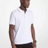 Poloshirt aus Baumwolljersey mit Greenwich-Logoprint Poloshirt aus Baumwolljersey mit Greenwich-Logoprint