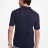 Poloshirt aus Pointelle-Baumwolle Poloshirt aus Pointelle-Baumwolle