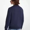 Pullover aus Baumwollmischung mit Logo-Prägung Pullover aus Baumwollmischung mit Logo-Prägung