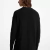 Pullover aus gerippter Baumwolle Pullover aus gerippter Baumwolle