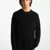 Pullover aus gerippter Baumwolle Pullover aus gerippter Baumwolle