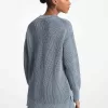 Pullover aus gerippter Baumwolle mit Rundhalsausschnitt Pullover aus gerippter Baumwolle mit Rundhalsausschnitt