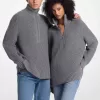 Pullover mit halbem Reißverschluss aus Woll- und Kaschmirmischung Pullover mit halbem Reißverschluss aus Woll- und Kaschmirmischung