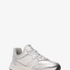 Riley-Sneaker aus Metallic-Leder Riley-Sneaker aus Metallic-Leder