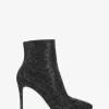 Rue Crystal verzierter Stiefel aus Wildlederimitat