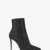 Rue Crystal verzierter Stiefel aus Wildlederimitat