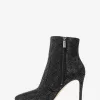 Rue Crystal verzierter Stiefel aus Wildlederimitat