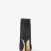 Rue Crystal verzierter Stiefel aus Wildlederimitat