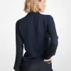 Rüschenbluse aus Georgette-Plissee Rüschenbluse aus Georgette-Plissee