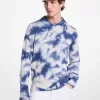 Rundhalspullover aus Wolle und Kaschmir mit Batikmuster Rundhalspullover aus Wolle und Kaschmir mit Batikmuster