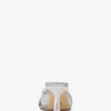 Sandale Elena aus Metallic-Leder Sandale Elena aus Metallic-Leder