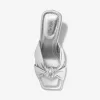 Sandale Elena aus Metallic-Leder Sandale Elena aus Metallic-Leder