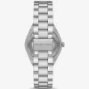 Silberfarbene Lennox-Uhr Silberfarbene Lennox-Uhr