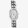 Silberfarbene Mini-Suri-Uhr Silberfarbene Mini-Suri-Uhr