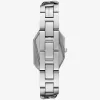 Silberfarbene Mini-Suri-Uhr Silberfarbene Mini-Suri-Uhr
