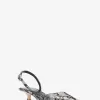 Slingback-Kitten-Pumps aus Luna-Schlangenleder mit Prägung Slingback-Kitten-Pumps aus Luna-Schlangenleder mit Prägung