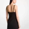 Slip-Kleid mit Kettenträgern Slip-Kleid mit Kettenträgern