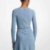 Stretch-Strickkleid mit Gürtel Stretch-Strickkleid mit Gürtel