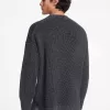Stückgefärbter Pullover aus Baumwollmischung Stückgefärbter Pullover aus Baumwollmischung