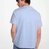 T-Shirt aus Baumwolle mit Logo-Prägung T-Shirt aus Baumwolle mit Logo-Prägung