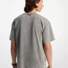 T-Shirt aus Garment-Wash-Baumwolljersey T-Shirt aus Garment-Wash-Baumwolljersey
