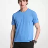 T-Shirt aus Leinen und Baumwolle T-Shirt aus Leinen und Baumwolle