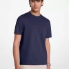 T-Shirt aus Piqué aus Baumwollmischung T-Shirt aus Piqué aus Baumwollmischung