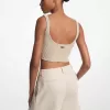 Tanktop aus gerippter Stretch-Baumwolle Tanktop aus gerippter Stretch-Baumwolle