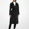 Trenchcoat aus Wollmischung