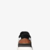 Trevor-Sneaker aus Leder und Stretch-Strick Trevor-Sneaker aus Leder und Stretch-Strick