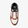 Trevor-Sneaker aus Leder und Stretch-Strick Trevor-Sneaker aus Leder und Stretch-Strick