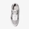 Trevor-Sneaker aus Leder und Stretch-Strick Trevor-Sneaker aus Leder und Stretch-Strick