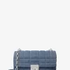 Tribeca Kleine Umhängetasche aus gestepptem Denim Tribeca Kleine Umhängetasche aus gestepptem Denim