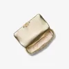 Tribeca Kleine Umhängetasche aus gestepptem Metallic-Leder Tribeca Kleine Umhängetasche aus gestepptem Metallic-Leder