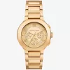 Übergroße goldfarbene Gramercy-Uhr Übergroße goldfarbene Gramercy-Uhr