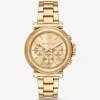 Übergroße goldfarbene Maren-Uhr Übergroße goldfarbene Maren-Uhr