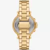 Übergroße goldfarbene Maren-Uhr Übergroße goldfarbene Maren-Uhr