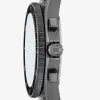 Übergroße maritime Gunmetal-Uhr Übergroße maritime Gunmetal-Uhr