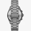 Übergroße maritime Gunmetal-Uhr Übergroße maritime Gunmetal-Uhr